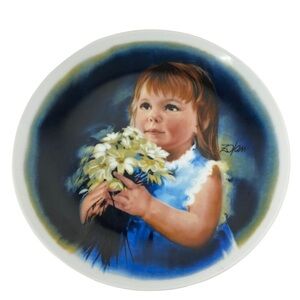 Vintage Decorative Plate “For You” by Viletta. Certified.